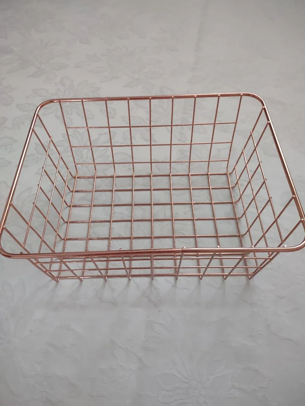 Copper Metal Wire Basket